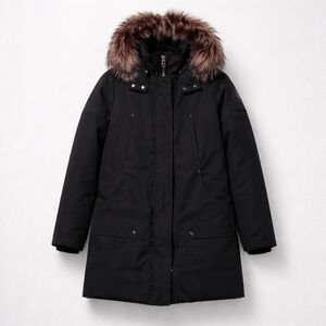 Moose Knuckles With Purple Rabbit Lake Parka - Women's Size M